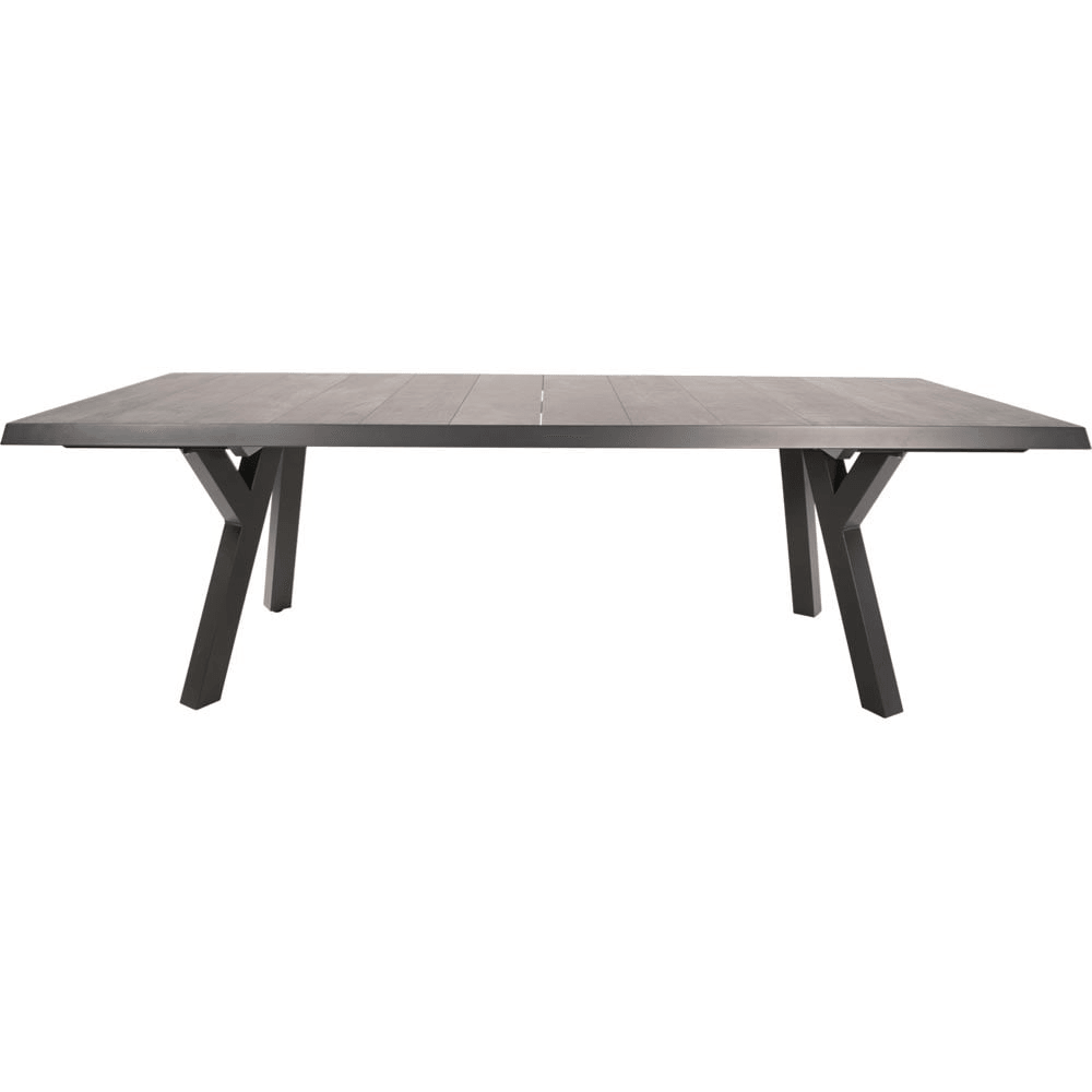 Designer Gartentisch Esstisch Lounge Tisch hoch Prato 2.0 Negro 140x85cm - HomeDesign Knaus