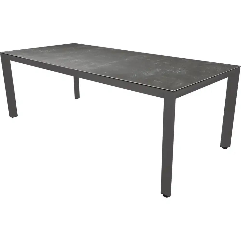 Gartentisch Esstisch Mojito Ceramic Negro 220x100cm - HomeDesign Knaus