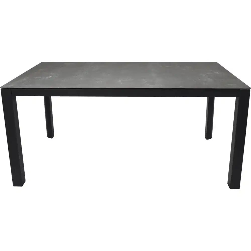 Gartentisch Esstisch Mojito Keramikplatte Negro 160x90cm - HomeDesign Knaus