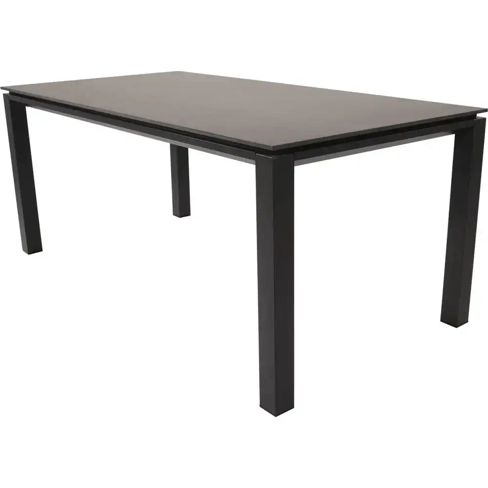 Gartentisch Esstisch Monaco Negro Steinplatte 180x90cm - HomeDesign Knaus