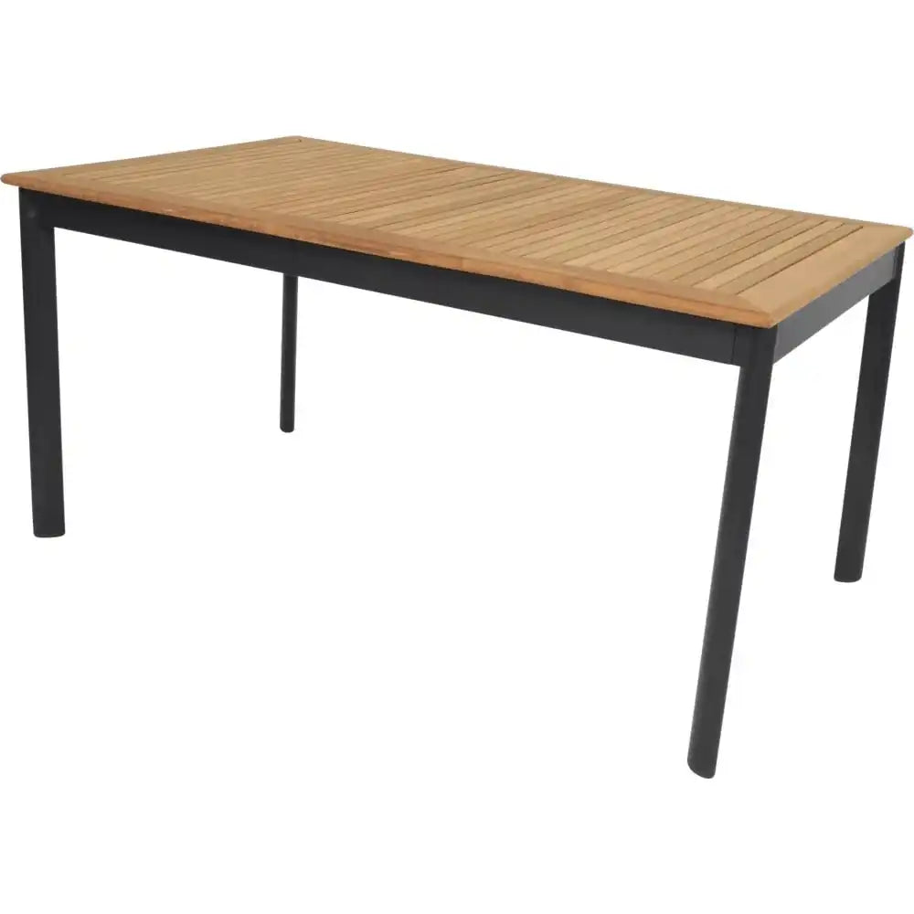 Gartentisch Esstisch Tisch Monza anthrazit Aluminium 150x90 - HomeDesign Knaus