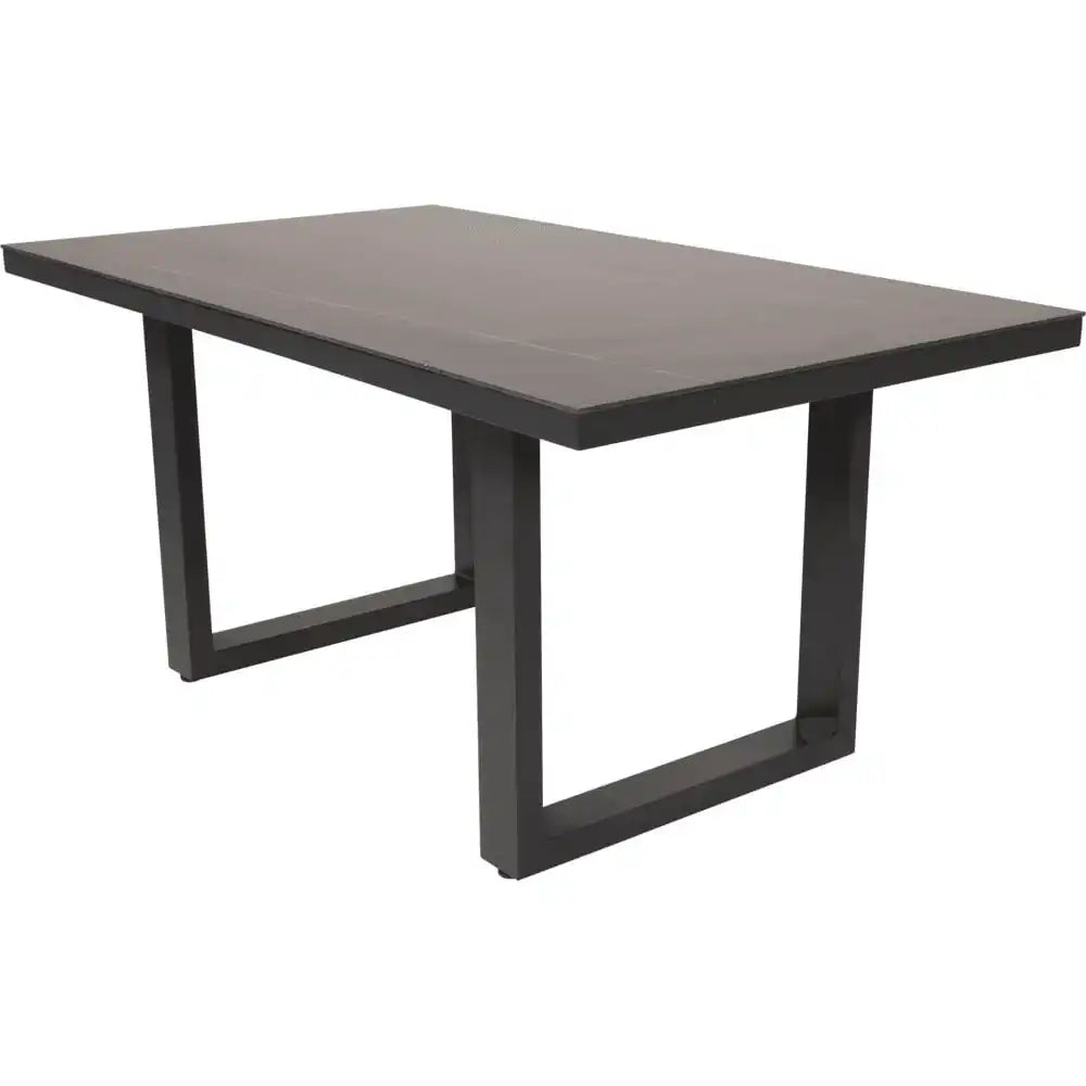 Gartentisch Lounge Tisch Monaco Negro 140x80x67cm - HomeDesign Knaus