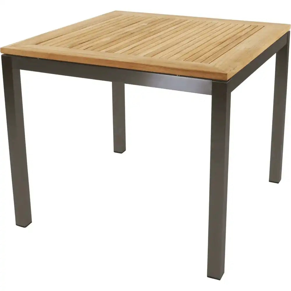 Gartentisch Tisch Marmaris Edelstahl Balkontisch 90x90cm - HomeDesign Knaus