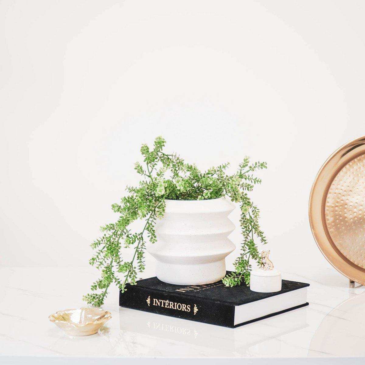 Housevitamin Bio-Formtopf – Weiß – 19 x 19 x 17 cm - HomeDesign Knaus