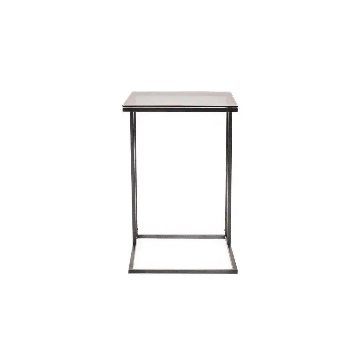 Housevitamin Sofa-Beistelltisch – Schwarz – 40 x 35 x 51 cm - HomeDesign Knaus