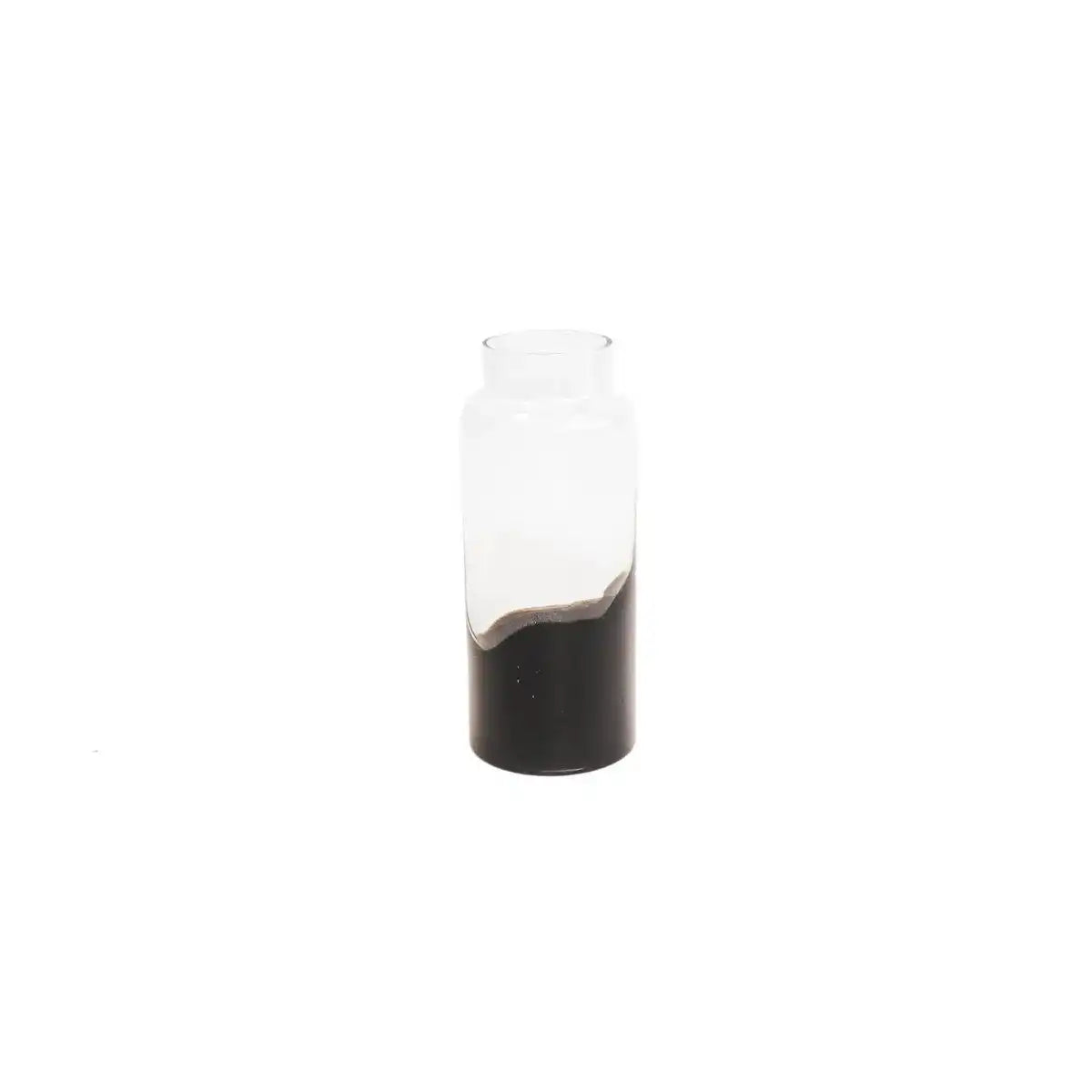 Housevitamin Vase Dipdye - Schwarz - 12,5x30cm - HomeDesign Knaus