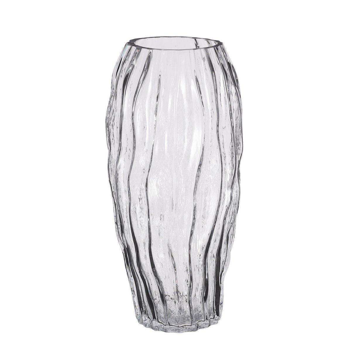 Katzenvase – H32 x Ø16 cm – Glas – Transparent - HomeDesign Knaus