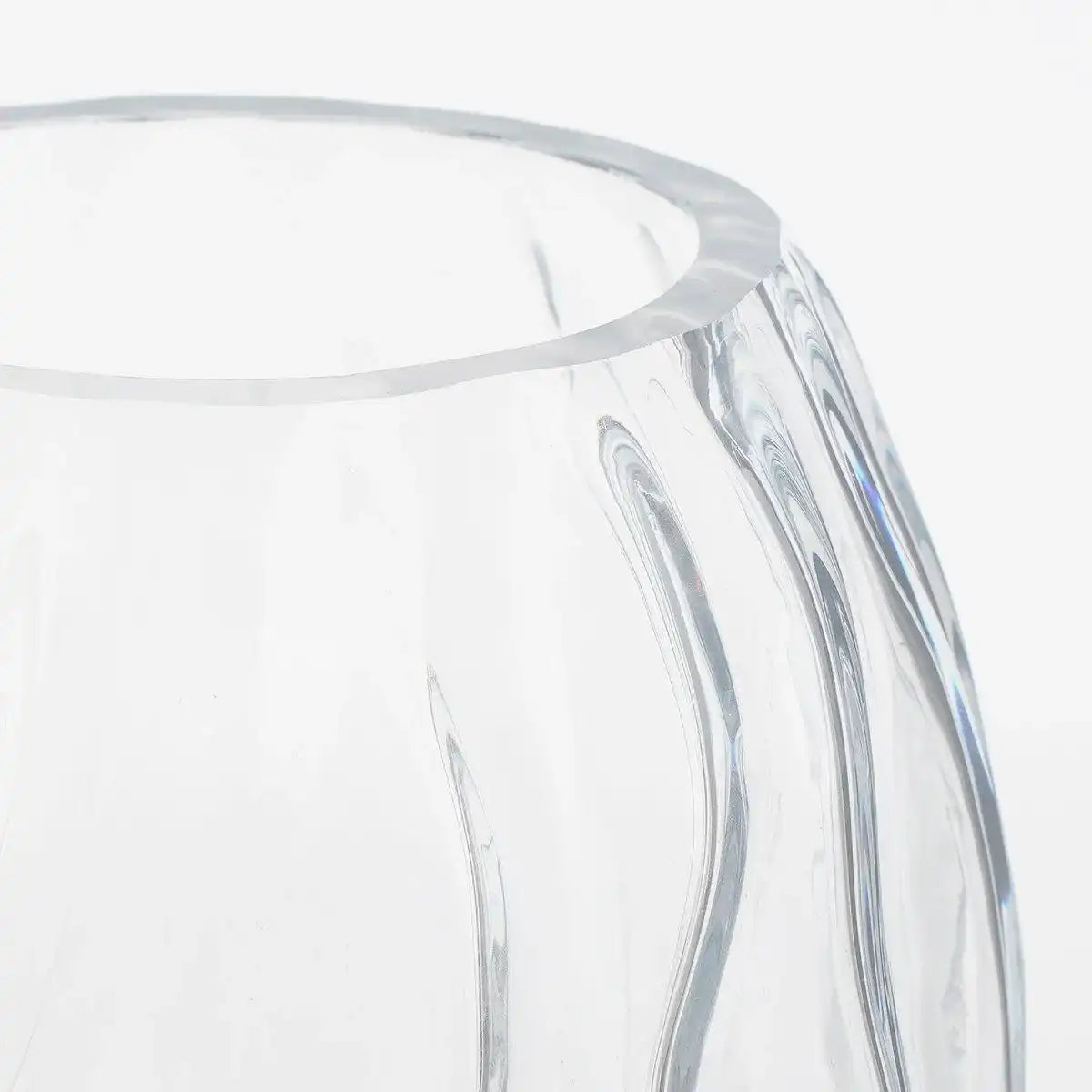 Katzenvase – H32 x Ø16 cm – Glas – Transparent - HomeDesign Knaus
