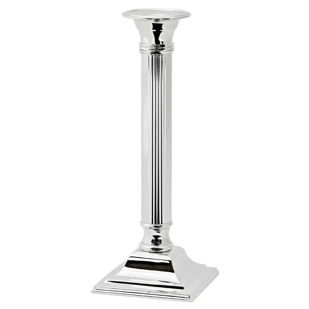 Kerzenleuchter Lincoln für Stabkerze edel versilbert 23 cm - HomeDesign Knaus