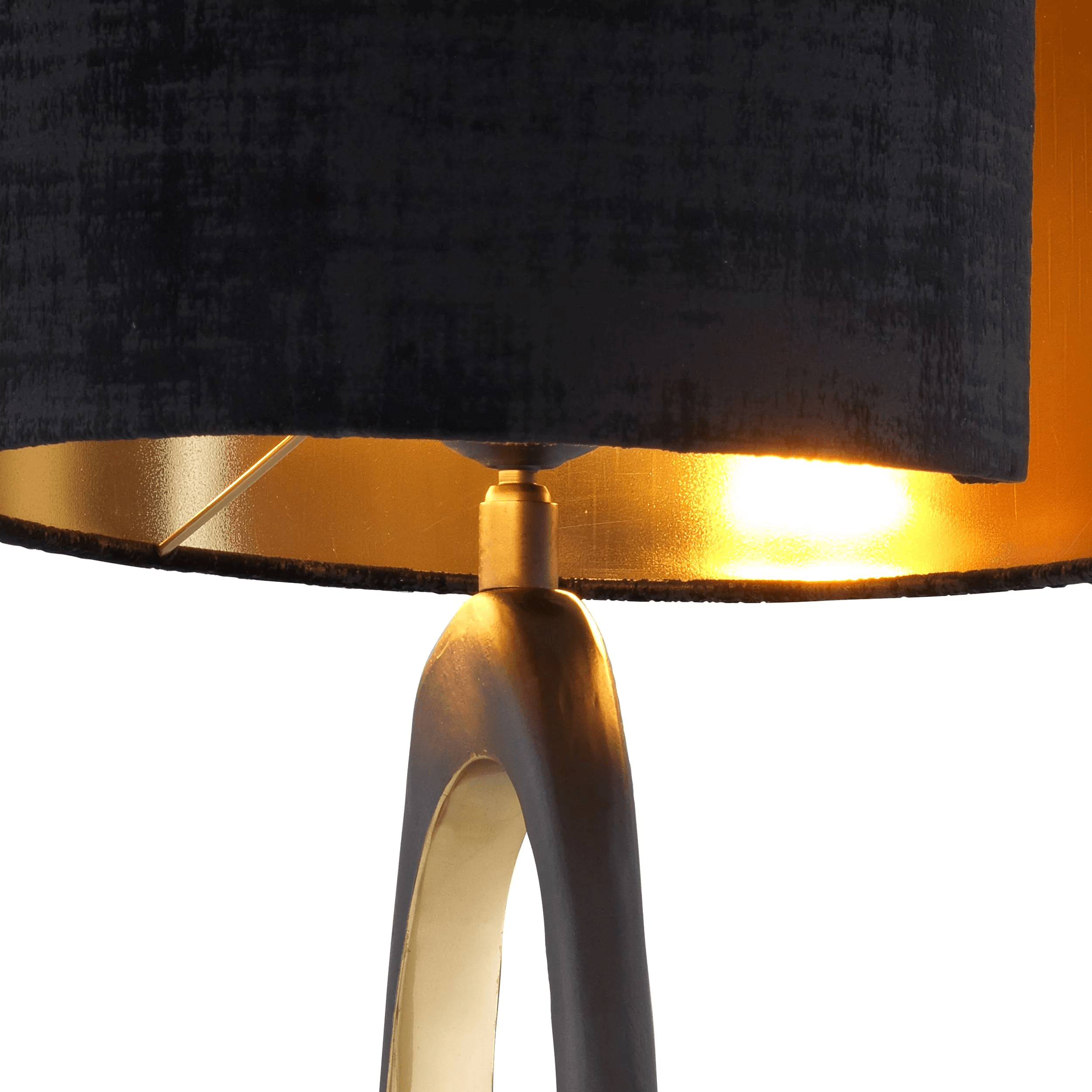 Eichholtz KILIAN Glamourösen Tischlampe Gunmetal | Messing poliert | Granitsockel Handarbeit - HomeDesign Knaus