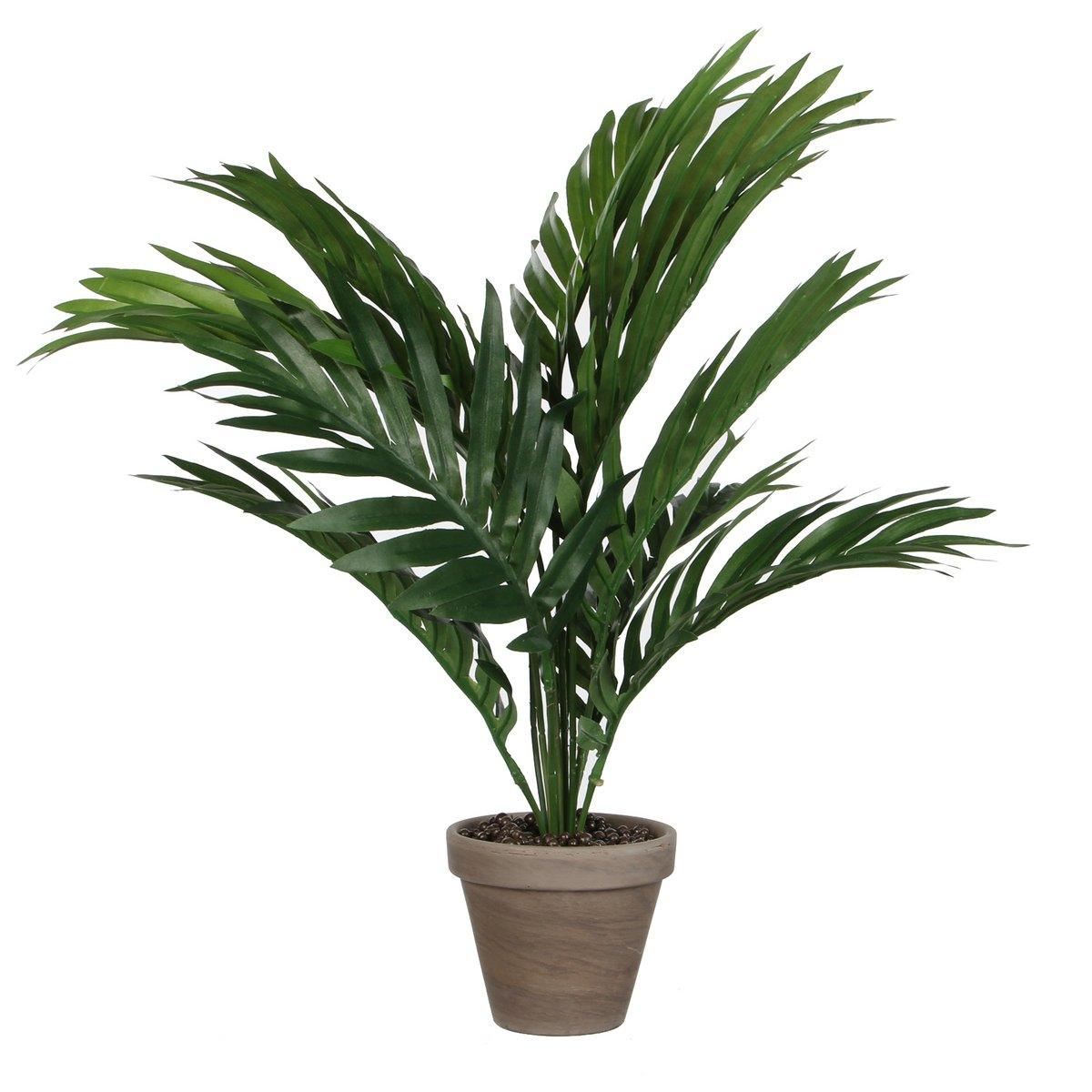 Künstliche Areca-Palme im Blumentopf Stan – H45 x Ø60 cm – Grün - HomeDesign Knaus