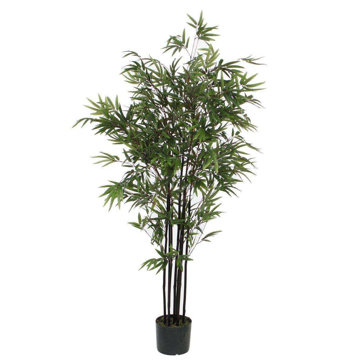 Künstliche Bambuspflanze – H150 x Ø95 cm – Grün - HomeDesign Knaus