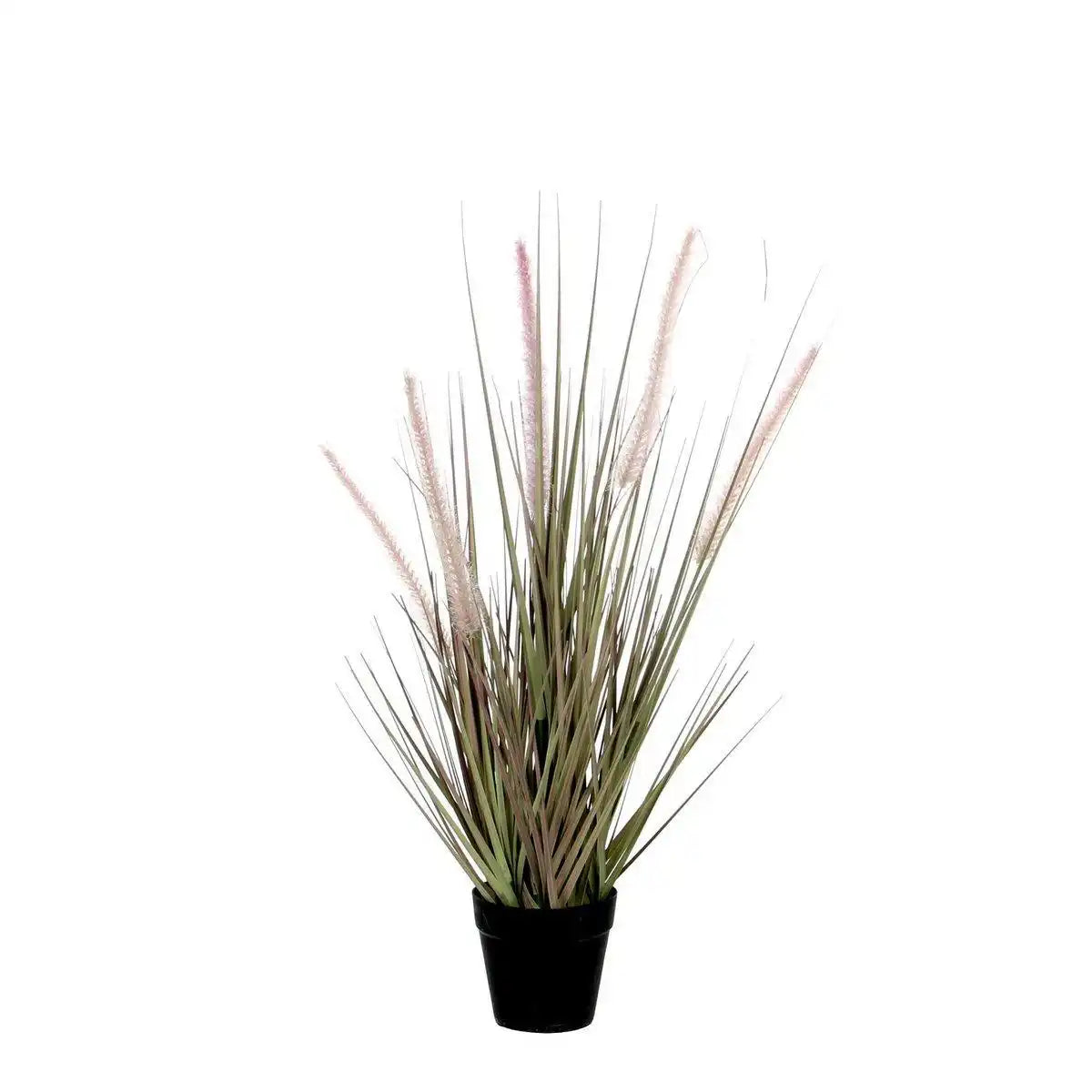 Künstliche Dogtail-Graspflanze – H53 x Ø30 cm – Lila - HomeDesign Knaus