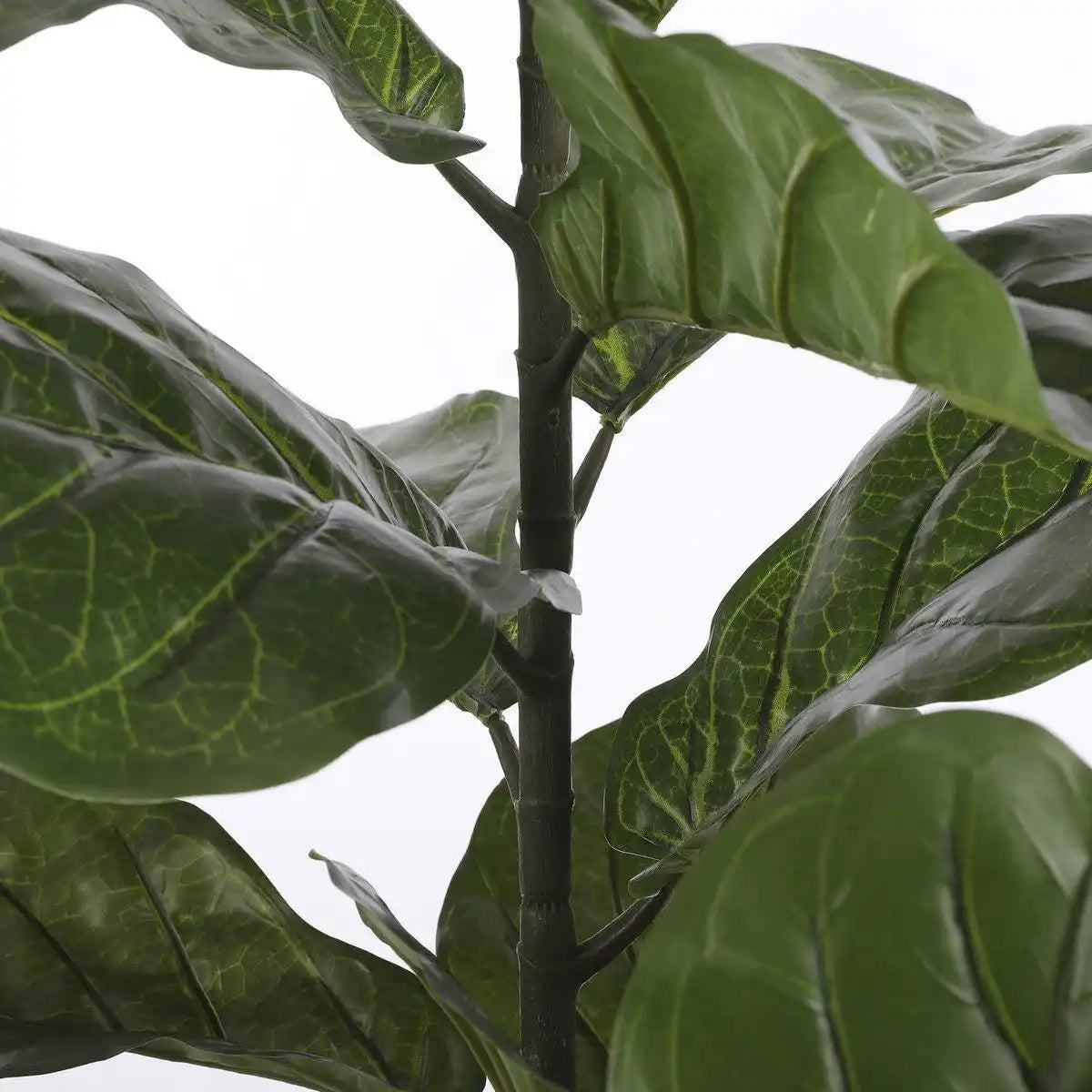 Kunstpflanze Ficus Lyrata - H120 x Ø60 cm - Grün - HomeDesign Knaus