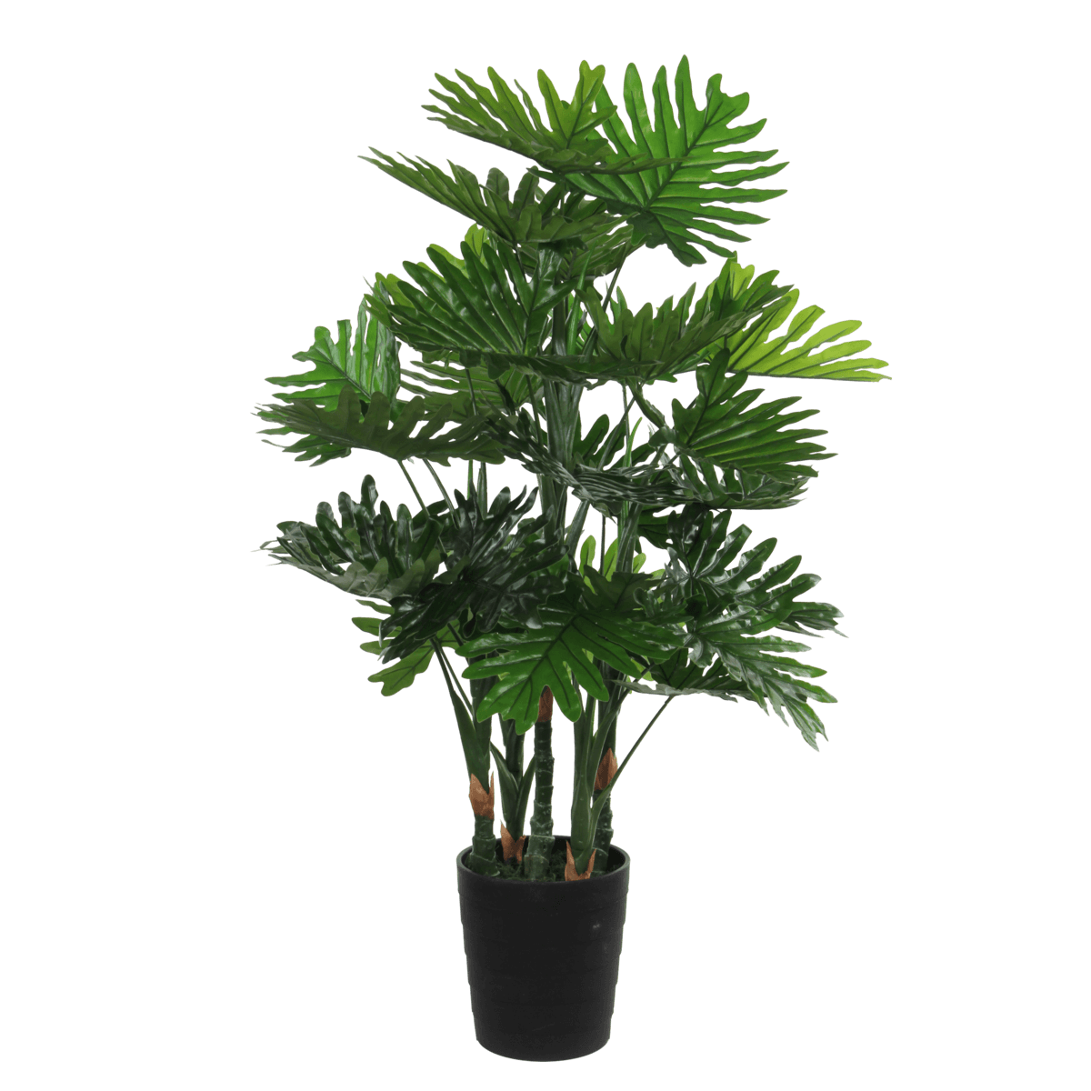 Kunstpflanze Philodendron – H120 x Ø80 cm – Grün - HomeDesign Knaus