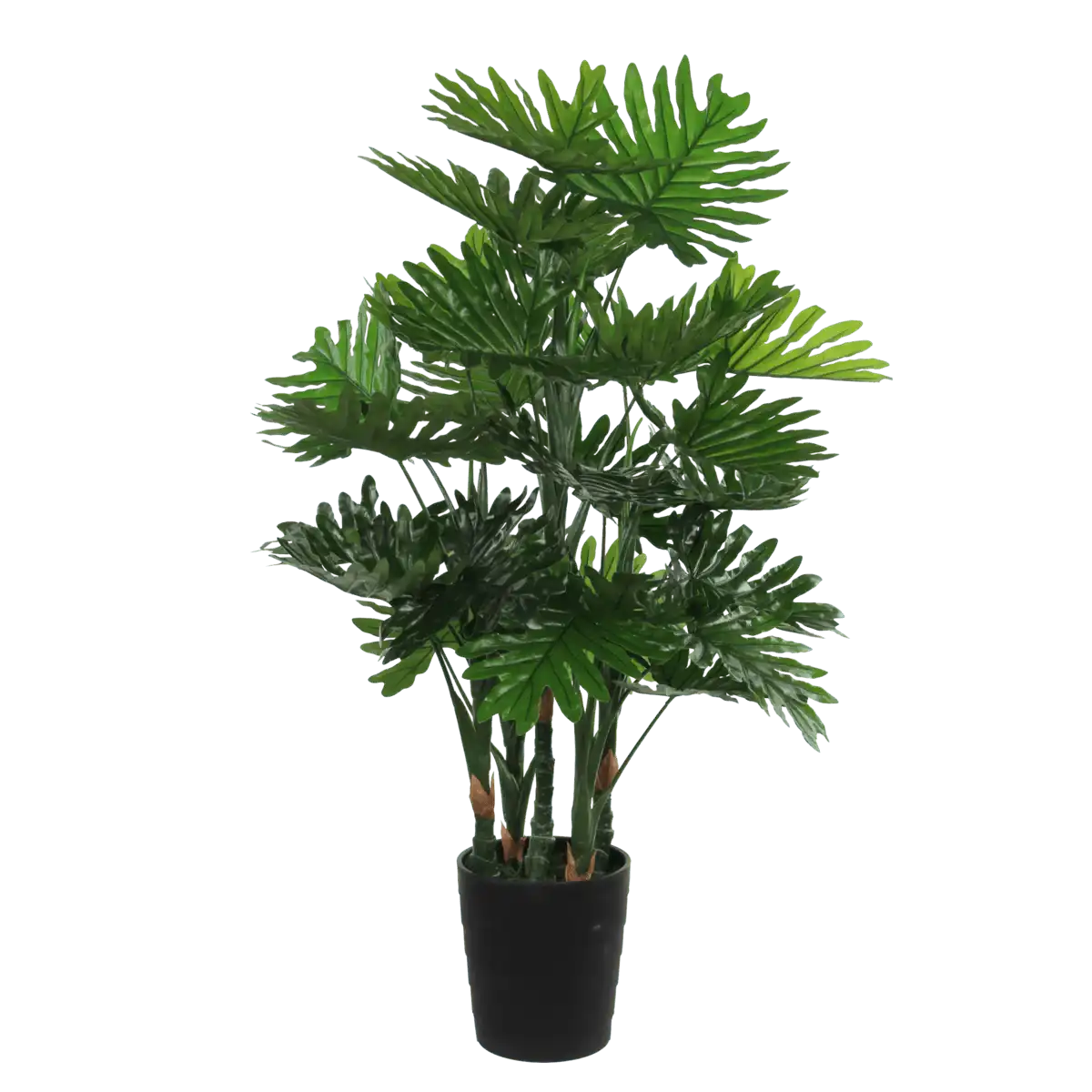 Kunstpflanze Philodendron – H120 x Ø80 cm – Grün - HomeDesign Knaus
