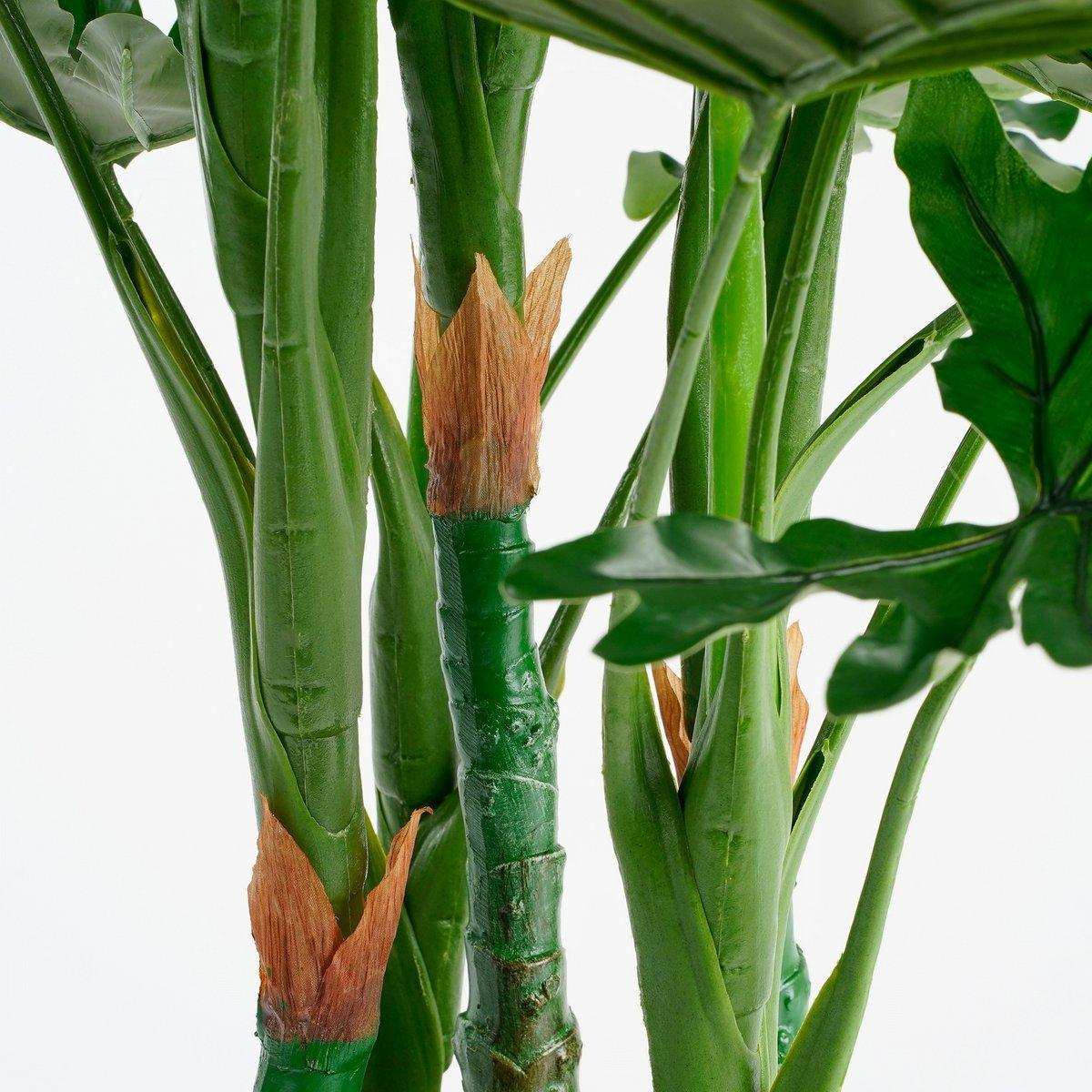 Kunstpflanze Philodendron – H120 x Ø80 cm – Grün - HomeDesign Knaus
