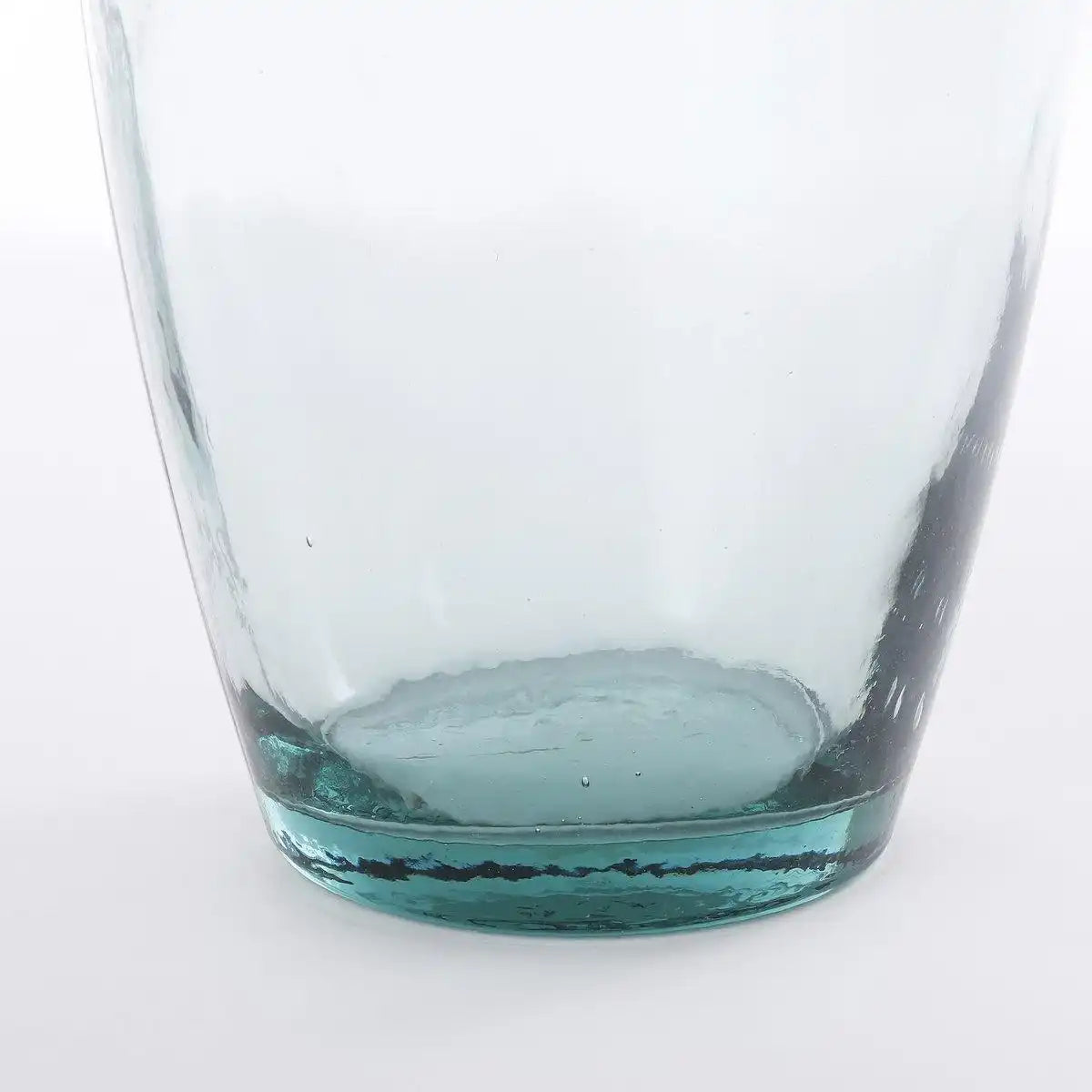 Kyara Flaschenvase – H100 x Ø20 cm – recyceltes Glas – transparent - HomeDesign Knaus