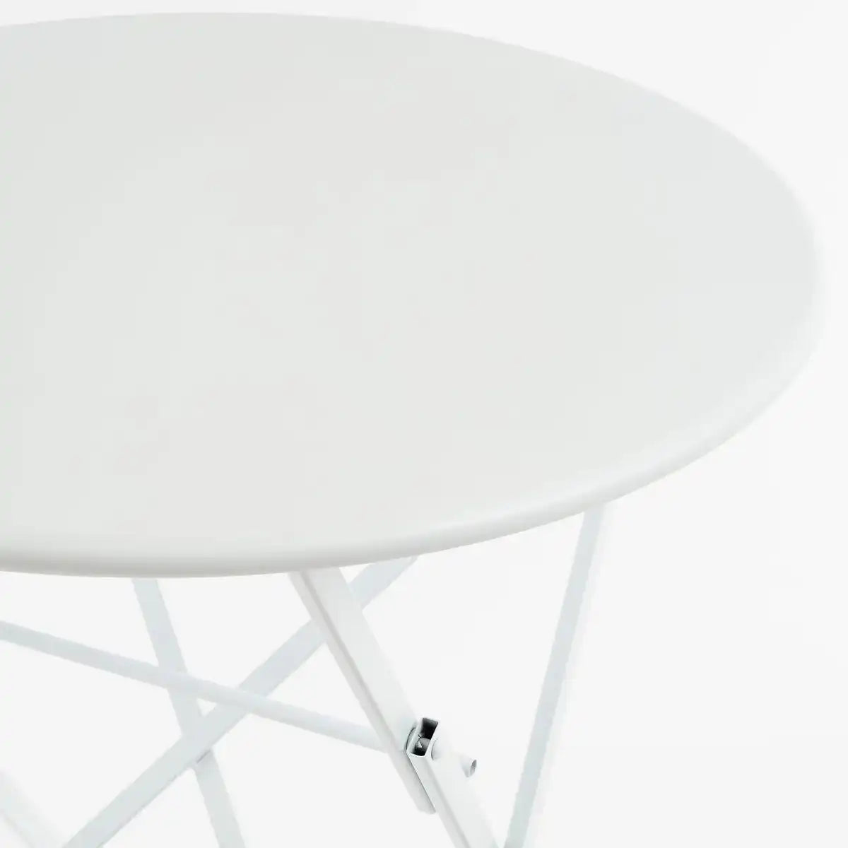 Laurence Bistro-Set – 3-teilig – Metall – Weiß - HomeDesign Knaus