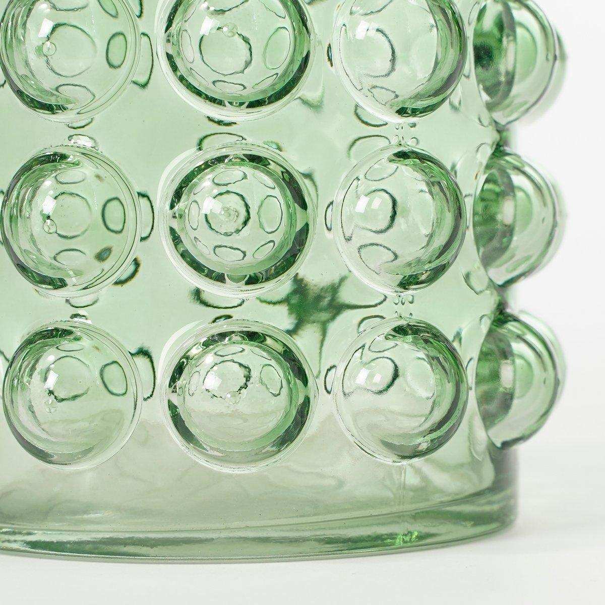 Lausanne Vase - H25 x Ø12 cm - Glas - Grün - HomeDesign Knaus