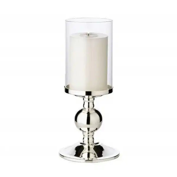 Leuchter Kerzenleuchter Bamboo, edel versilbert, anlaufgeschützt 28,5 cm - HomeDesign Knaus