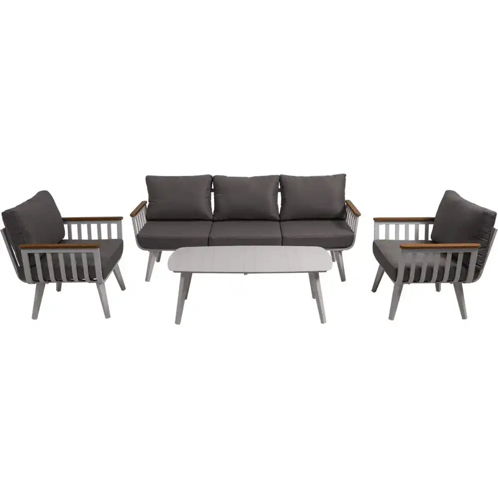 Lounge-Set Amalfi Gartenmöbel Wetterfest Gartenlounge - HomeDesign Knaus