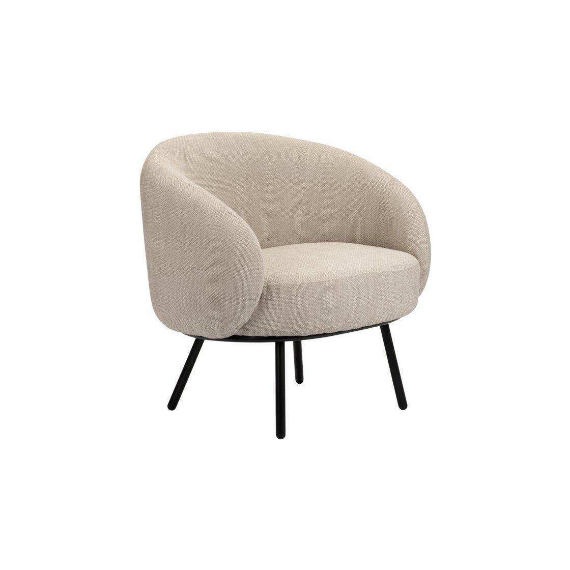 Loungesessel Sessel Mars Chair Beige - HomeDesign Knaus