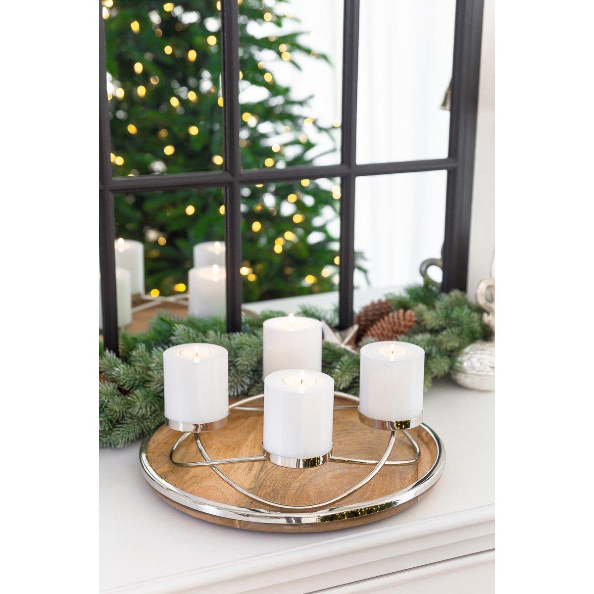 Adventskranz Alva Ø 33 cm - HomeDesign Knaus