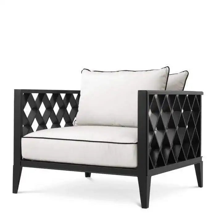 Luxus Ocean Club Gartensessel Loungesessel Handgefertigt - HomeDesign Knaus