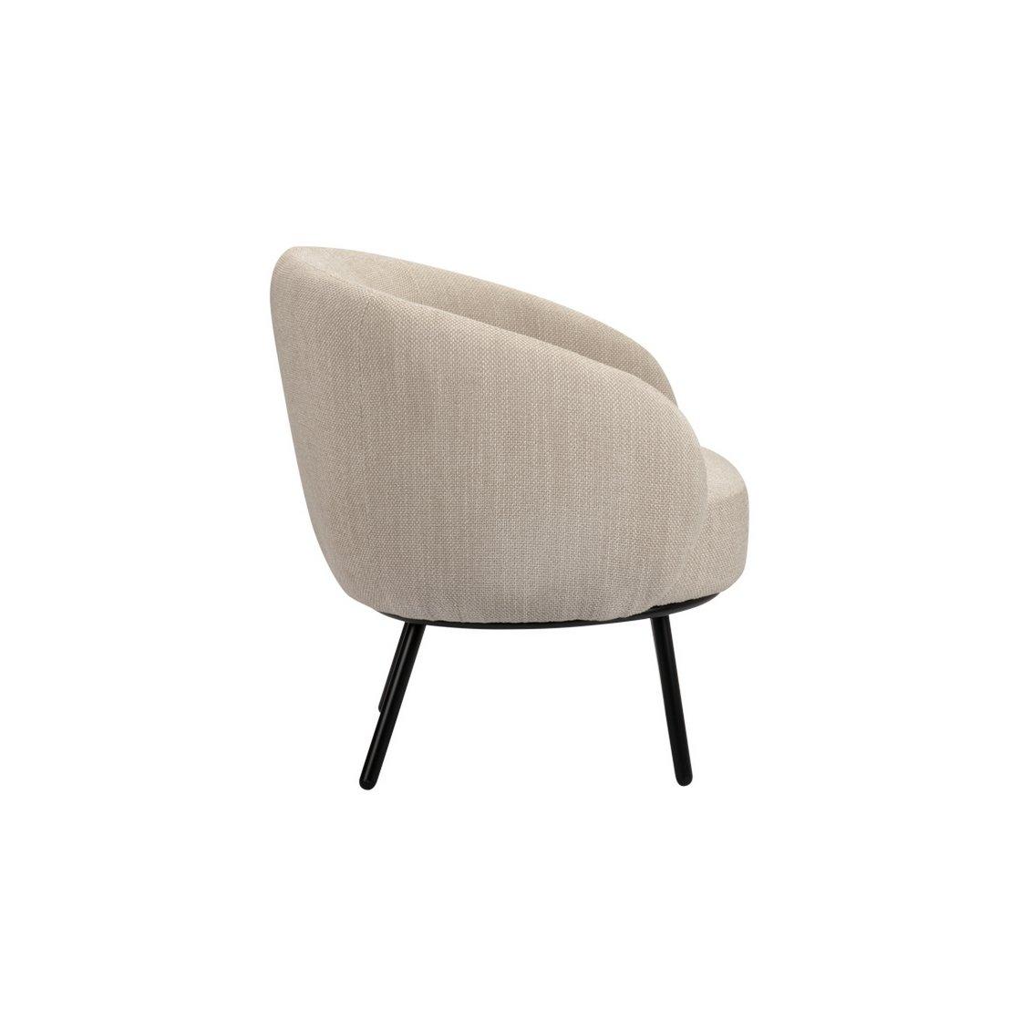 Mars Lounge Chair Beige - HomeDesign Knaus