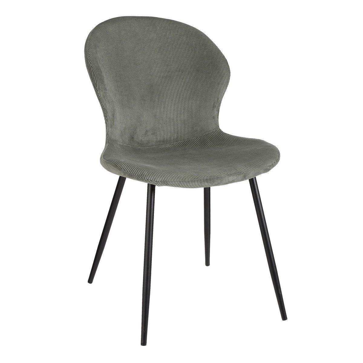 Max Esszimmerstuhl – Samt – Dunkelgrün - HomeDesign Knaus