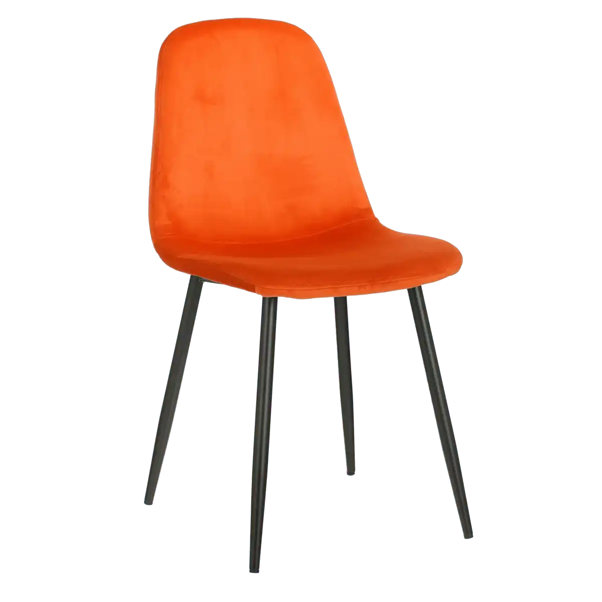 Montelli Esszimmerstuhl – Samt – Orange - HomeDesign Knaus