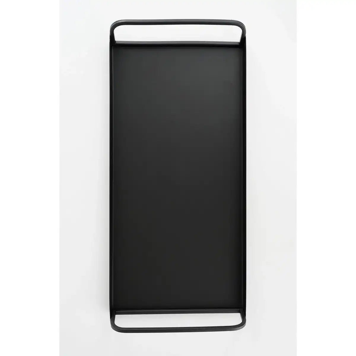 Nuri Tablett – L60 x B28 x H7 cm – Metall – Schwarz - HomeDesign Knaus