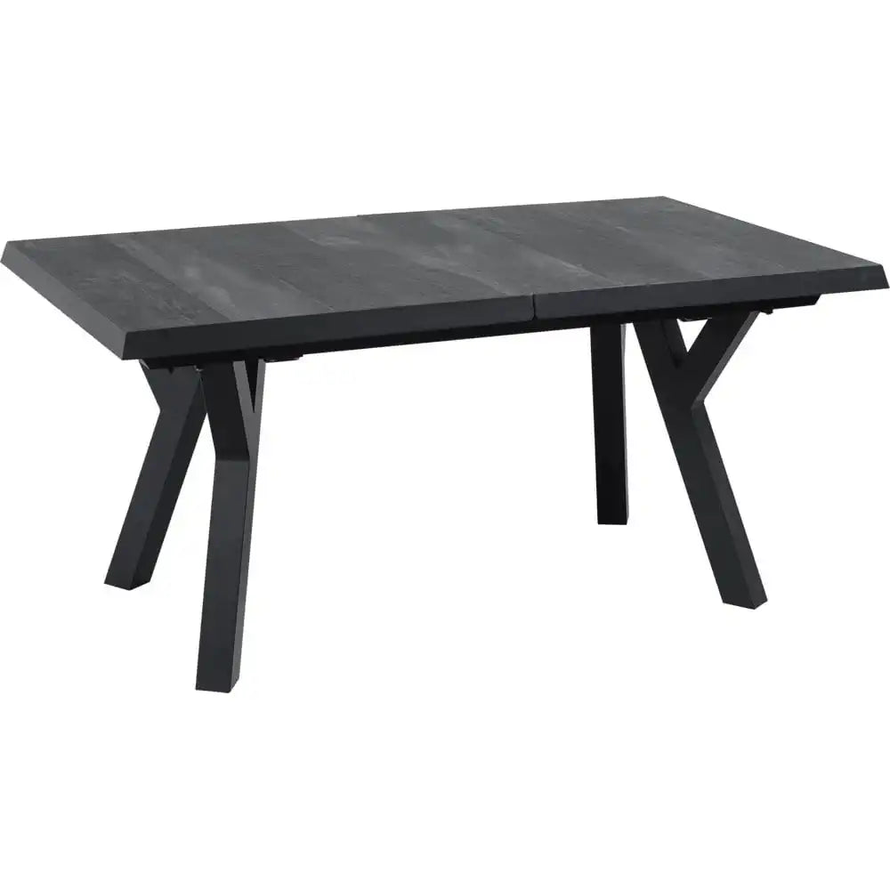 Robust Ausziehtisch Gartentisch Esstisch 2.0 Negro Exclusive 163-203x102cm - HomeDesign Knaus