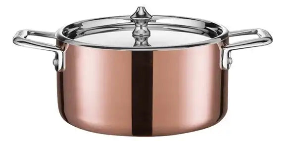 Scanpan 16 cm/1,5 L Mini Kochtopf mit Deckel Maitre Dï Kupfer Edelstahl Kochen, Backen und Servieren - HomeDesign Knaus