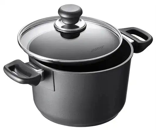 Scanpan 20 cm/3,25 L Kochtopf mit Deckel Clsssic Glaskeramik Backofengeeignet Edelstahl - HomeDesign Knaus