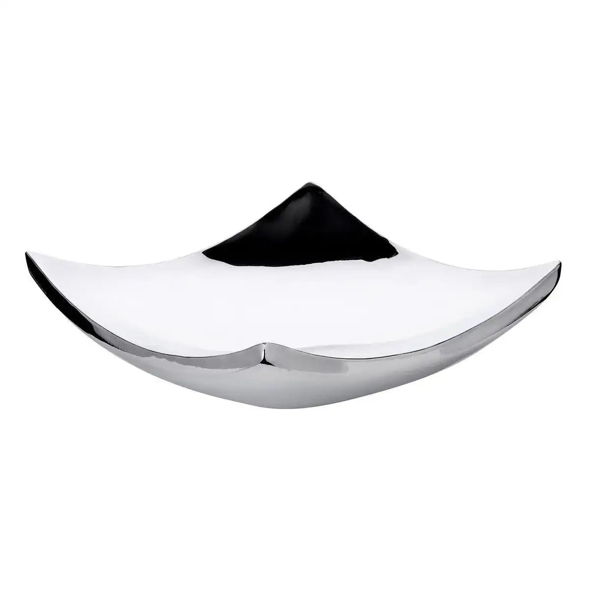 Schale Dallas (19 x 19 cm) quadratisch, Edelstahl hochglanzpoliert, Dekoschale, Obstschale - HomeDesign Knaus