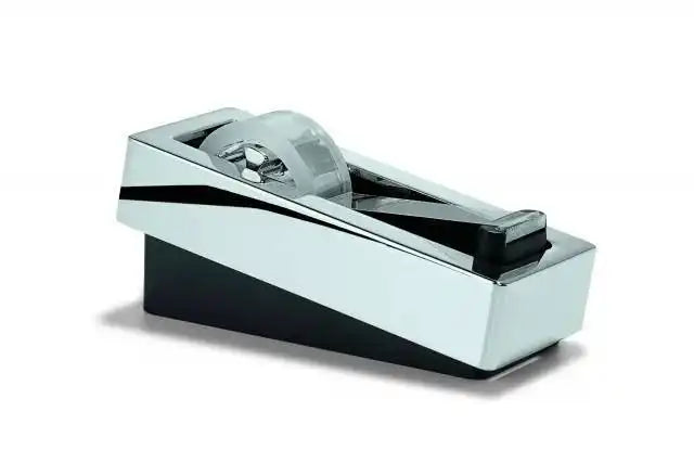 Schreibtischserie Metallguss Chrom Unikat Locher Hefter Tapeabroller - HomeDesign Knaus