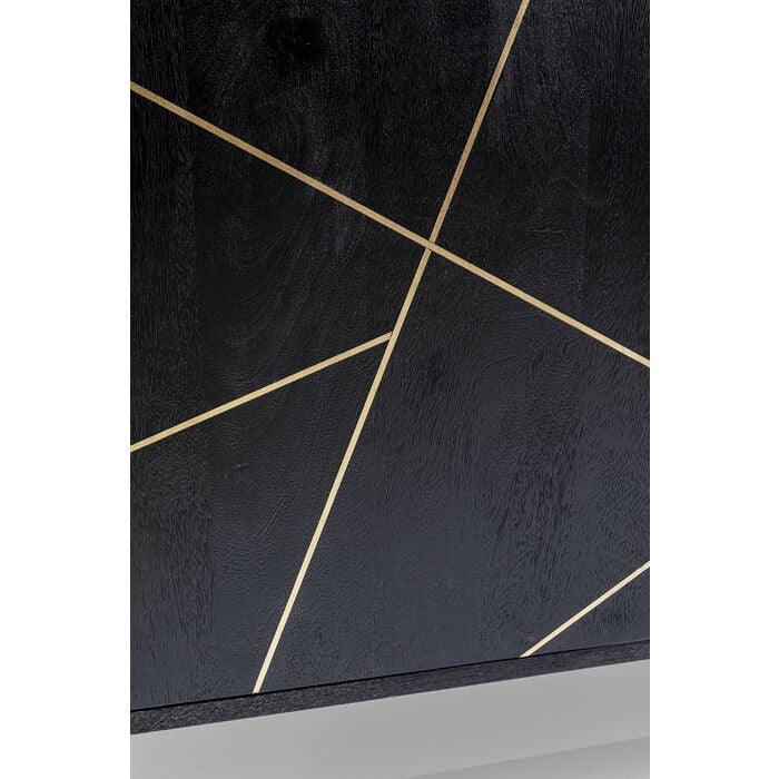 Kare Design Sideboard Gold Vein 3 türig 145x82cm - HomeDesign Knaus wir schaffen Inspirationen 