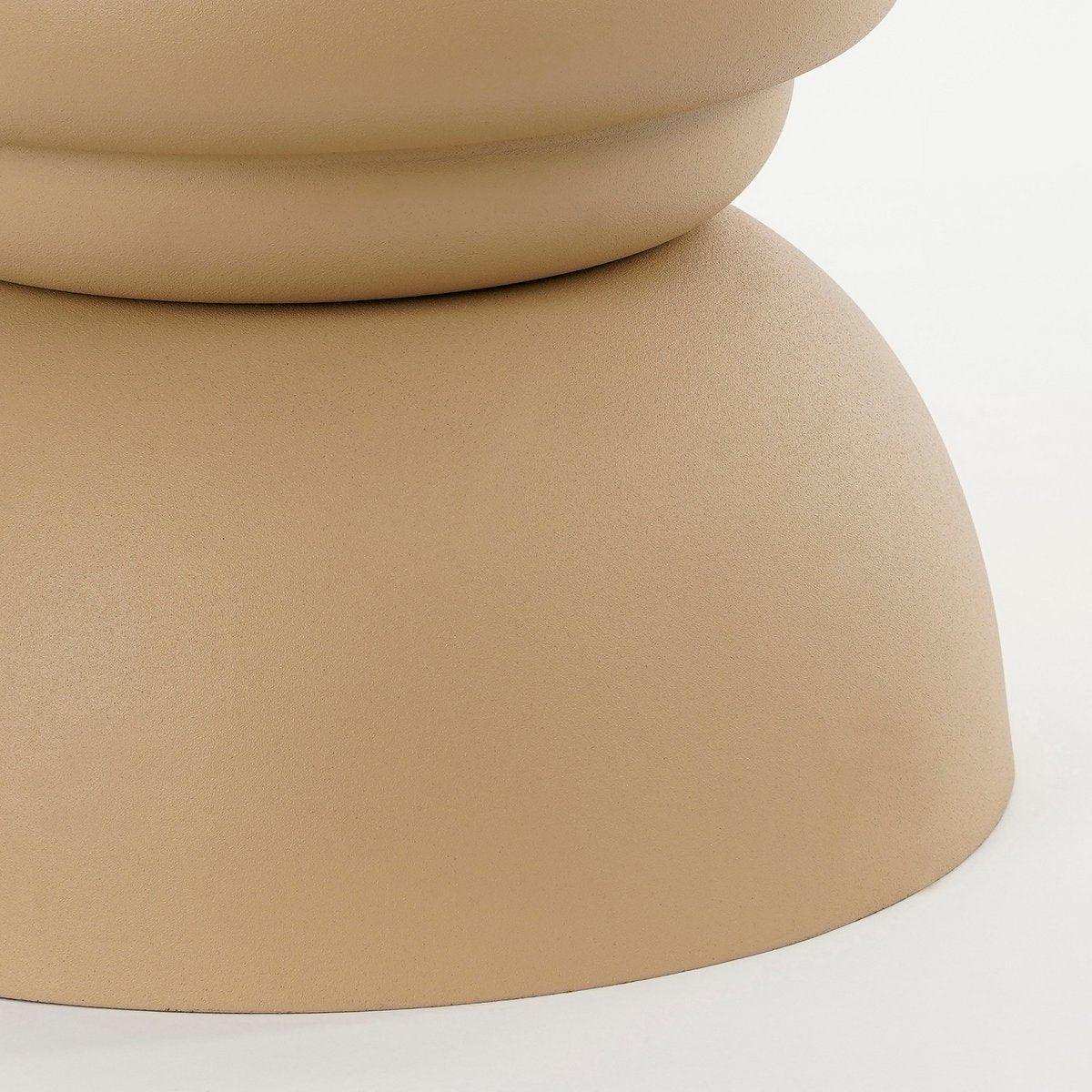 Stian Beistelltisch beige – H40xT32cm - HomeDesign Knaus