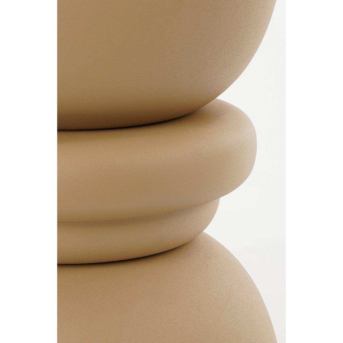 Stian Beistelltisch beige – H40xT32cm - HomeDesign Knaus