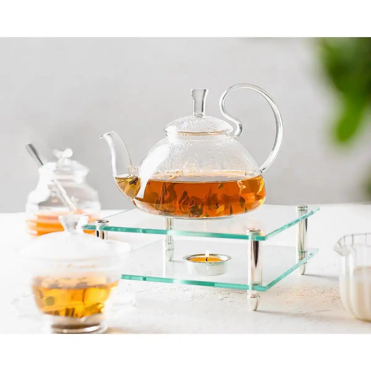 Stövchen Carmen, versilbert, 19x19 cm - HomeDesign Knaus