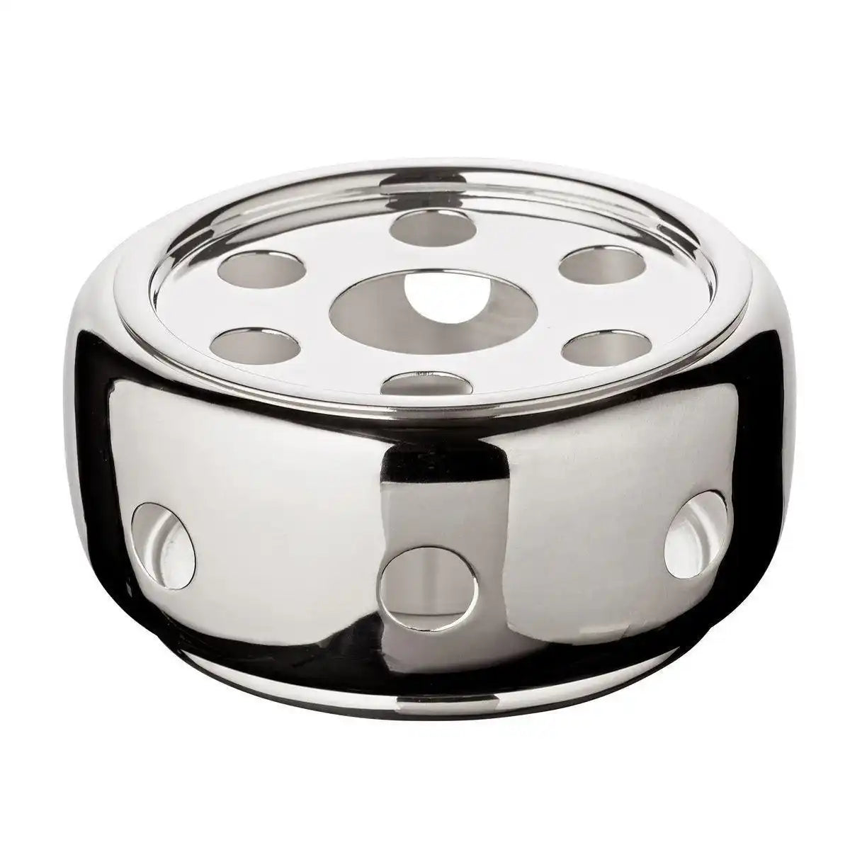 Stövchen Sheffield, schwerversilbert, Durchmesser 14 cm, Höhe 7 cm - HomeDesign Knaus