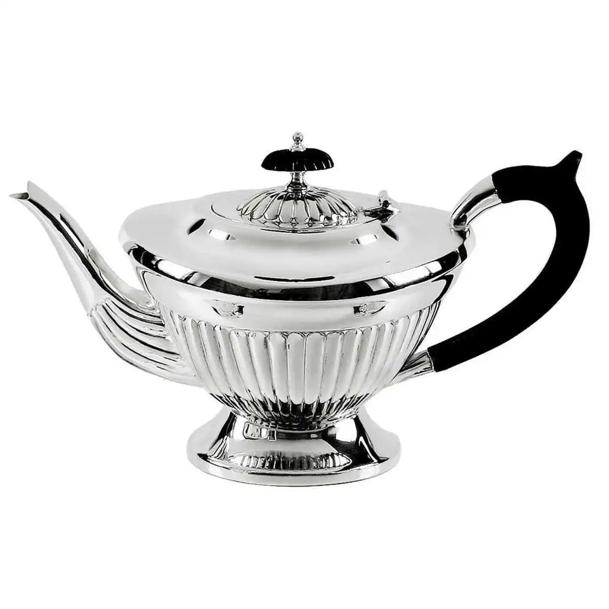 Teekanne Queen Anne, schwerversilbert Füllmenge 0.9 Liter - HomeDesign Knaus