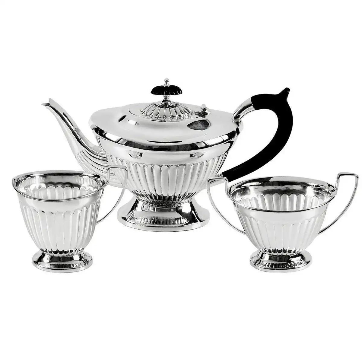 Teekanne Queen Anne, schwerversilbert Füllmenge 0.9 Liter - HomeDesign Knaus