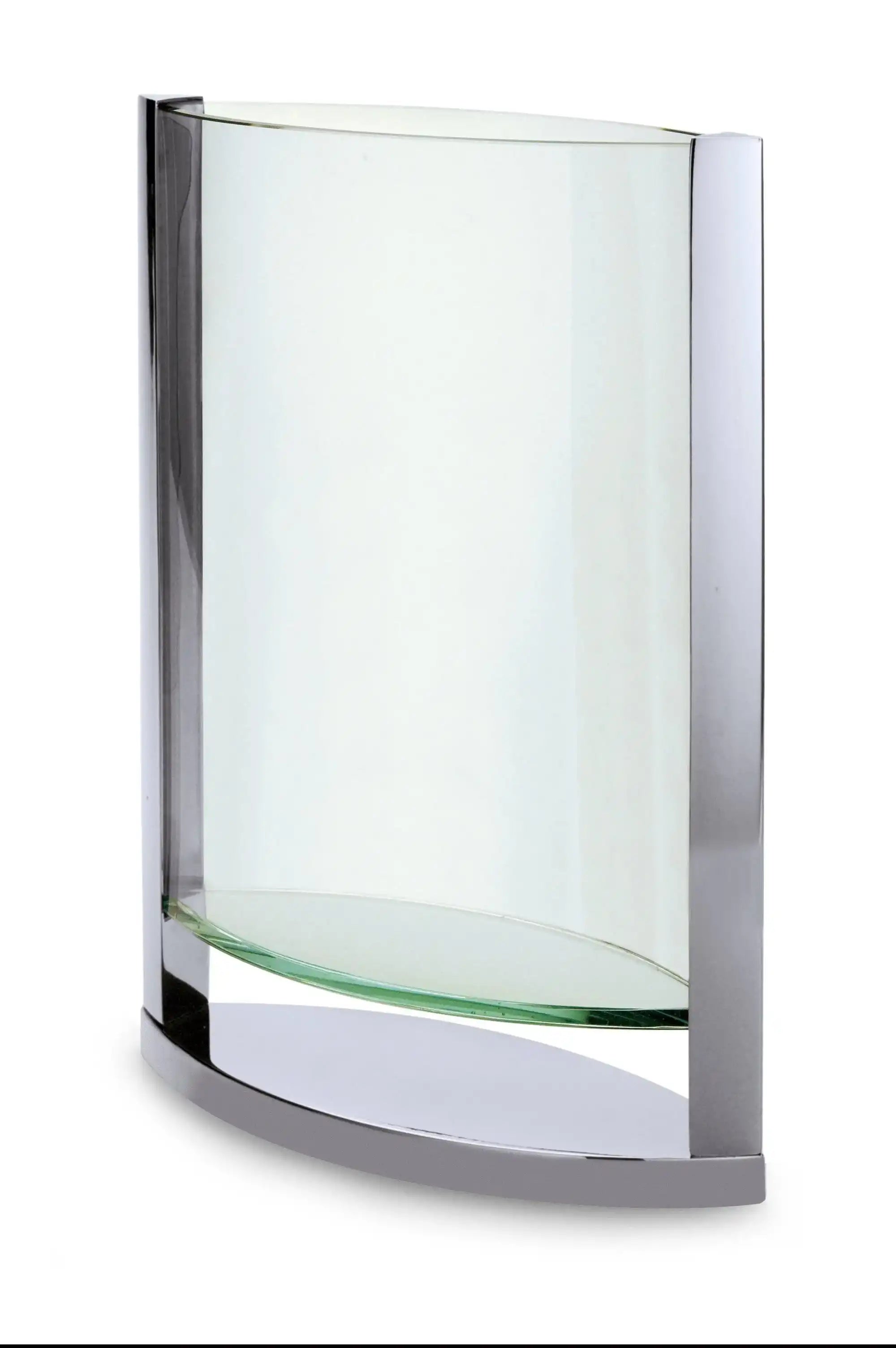 Vase Blumenvase Dekovase Zinkdruckguss verchromt - HomeDesign Knaus