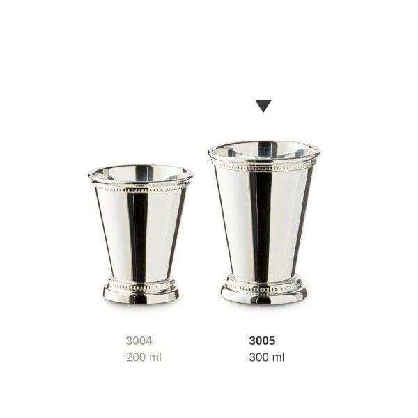 Vase Dekovase Bechervase Perla, schwerversilbert 11 cm - HomeDesign Knaus