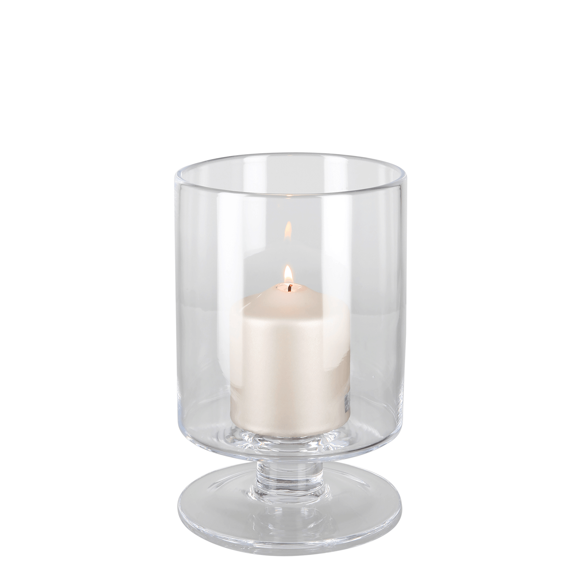 VIANA Windlicht Vase Mundgeblasen klarglass Blumenvase - HomeDesign Knaus