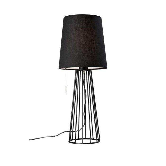 Villeroy & Boch Mailand schwarz Tischlampe 59cm - HomeDesign Knaus