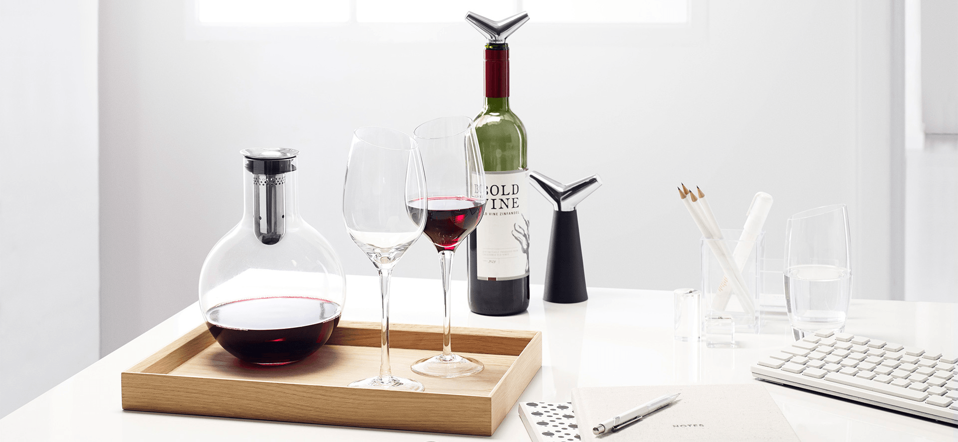Eva Solo BORDEAUX Weinglas Rotweinglas mundgeblasen 2er Set - HomeDesign Knaus wir schaffen Inspirationen 